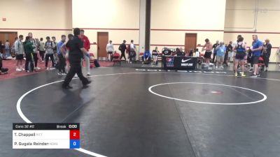 57 kg Cons 32 #2 - Tyler Chappell, Pittsburgh Wrestling Club vs Patrick Gugala Reinders, Norse RTC