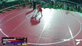 120 lbs Cons. Round 2 - Lillian Hulegaard, Washington vs Sarai O`Day, Hawaii