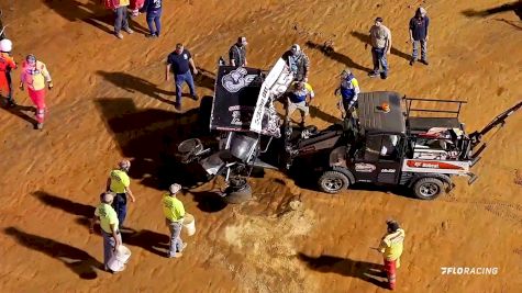 Mike Wagner Has Scary Crash Saturday At Port Royal Speedway