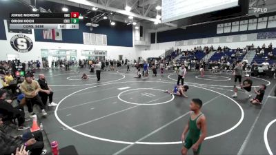 75 lbs Cons. Semi - Orion Koch, Inland Elite Wrestling Club vs Jorge Moreno, 951 Wrestling Club