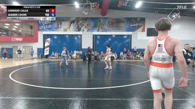 120 lbs Lorenzo Calle, New York Gold vs Jagger Locke, Pennsylvania Red