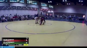 113 lbs Round 4 (10 Team) - Dylan Bennett, MXW Black vs Caleb Samples, Team Dynamic