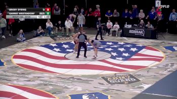 Quarterfinal - Garret Westendorf, Kimball/White Lake/Platte-Geddes vs Brody Dybvig, Tri-Valley