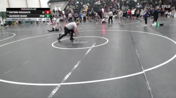 132 lbs Champ. Round 1 - Kayden Bolejack, Fillmore Central vs Jackson Wade, Pikes Peak Warriors Wrestling