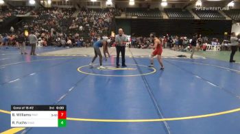 Quarterfinal - Nicholas Braswell, Western State Colorado University vs Ladamien Sturdivant, Iowa Western Community College