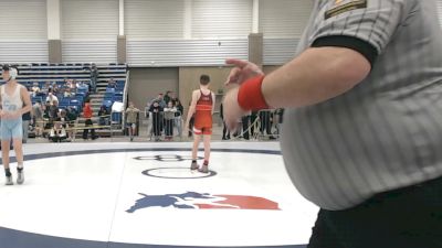 110 lbs Cons. Sub-semis - Cayden Rogers, Lincoln-Way Wrestling Club vs Cameron Cooper, Contenders Wrestling Academy