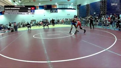 126 lbs 3rd Place Match - Samonte Austin, Warmup Gang Wrestling Club vs Cadyn Sandidage, PWC