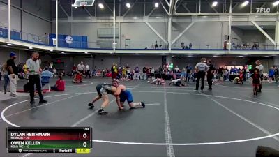 130 lbs Round 5 (8 Team) - Owen Kelley, NOVA WC vs Dylan Reithmayr, RedNose