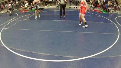 175 lbs Quarters - Cole Ballard, Colorado Outlaws Youth Wrestling vs Brock Holman, Delta Wrestling Club