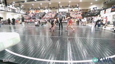 98 lbs Rr Rnd 2 - Kimberly Emmons, Grove Takedown Club vs Addilyn Ashton, Bartlesville Wrestling Club