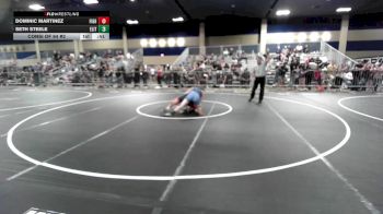 157 lbs Consi Of 64 #2 - Dominic Martinez, Fighting Squirrels WC vs Seth Steele, Elite