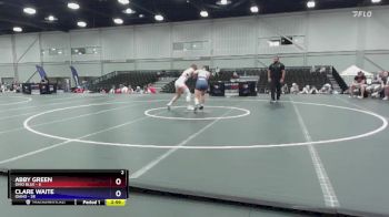 145 lbs Placement Matches (8 Team) - Abby Green, Ohio Blue vs Clare Waite, Idaho