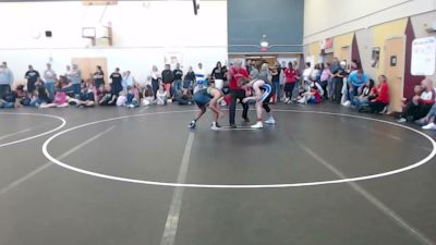 138 lbs Champ. Round 4 - Landon Hovley, Emmett Wrestling Club vs Lee Webster, Idaho