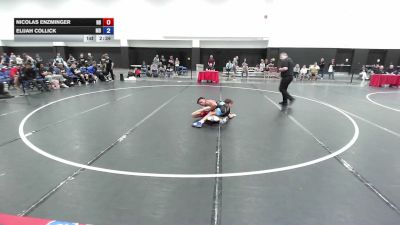132 lbs Nicolas Enzminger, Team North Dakota vs Elijah Collick, Team Maryland
