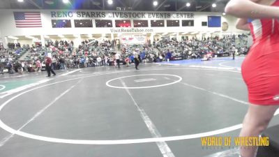 125 lbs Round Of 32 - Riley Stubbs, Lakeview Mat Club vs Goldie Smith, Tokay Wrestling Club