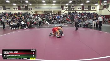 144 lbs Cons. Round 3 - Barrett Morgan, Algona vs Sevastian Soto, Carlisle