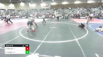 144 lbs Round Of 16 - Brody Melville, Top Fuelers WC vs Ezra Horgen, Green River Grapplers