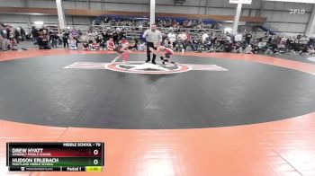 70 lbs Champ. Round 2 - Hudson Erlebach, Fruitland Middle School vs Drew Hyatt, Kimberly Middle School