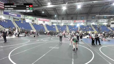 Rr Rnd 1 - Faith Oakland, Great Falls Bison vs Alayah Stevens, Ruis Wr Acd