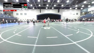 165 lbs Cons. Round 4 - Cole Zoller, Southern Oregon vs Joel Campbell, Missouri Baptist University