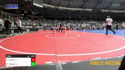 65 lbs Semifinal - Sadie Sweat, Kalispell Wrestling Club vs Mila Sebolt, Sebolt Wrestling Academy