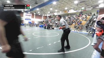165 lbs Champ. Round 2 - Norbert Lofe, La Mirada vs Dario Ruiz, South Hills