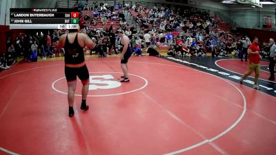 285 lbs Cons. Round 2 - John Gill, Butler vs Landon Buterbaugh, Somerset Area Hs