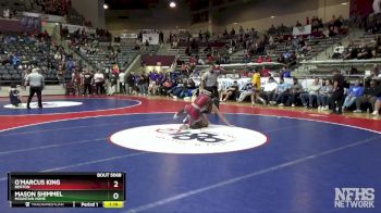 5A 138 lbs Cons. Round 1 - Mason Shimmel, Mountain Home vs O`marcus King, Benton