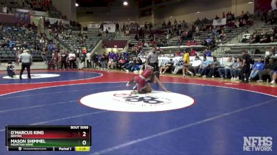 5A 138 lbs Cons. Round 1 - Mason Shimmel, Mountain Home vs O`marcus King, Benton