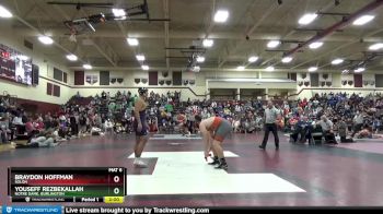 220 lbs Round 2 - Braydon Hoffman, Solon vs Youseff Rezbekallah, Notre Dame, Burlington
