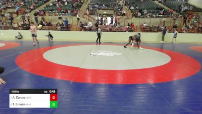 150 lbs Consi Of 4 - Adrian Canas, Georgia vs Toddre Emory, Heard Wrestling Club