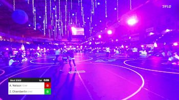 123 lbs Consi Of 8 #2 - Araeya Nelson, Team Champs vs Zoe Chamberlin, Chatfield WC