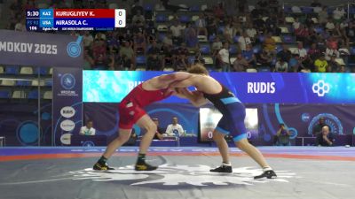 92 kg 1/8 Final - Kamil Kurugliyev, Kazakhstan vs Connor Mirasola, United States