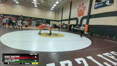 285 lbs Quarterfinal - Wyatt Panther, Natrona County vs Kolter Osborn, Natrona County