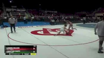 138 lbs Cons. Round 6 - Landen Nelson, Hoke County vs Christian Hasty, Porter Ridge