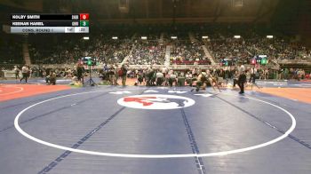 4A-144 lbs Cons. Round 1 - Keenan Hamel, Green River vs Kolby Smith, Sheridan
