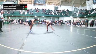 125 lbs Cons. Round 4 - Joshua Vazquez, Northern Illinois vs Simon Dominguez, GVSU