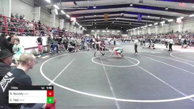 175 lbs Quarterfinal - Ryker Roundy, Davis Wrestling Club vs Xander Teel, Mingus Mountain Wrestling Club