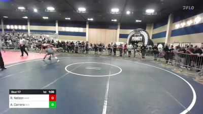 150 lbs Round Of 32 - Robert Nelson, Hammers WC vs Alek Carrera, Silverback WC