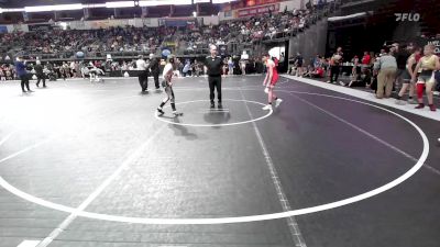 92 lbs Consi Of 8 #1 - James Carson Matney, Johnson Central vs Jacob Sutphin, King Select