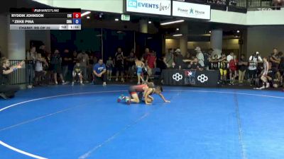 67 lbs Champ. Rd Of 32 - Ryddik Johnson, Eastern Oregon Elite vs Zeke Pina, Sunnyside Wrestling Academy