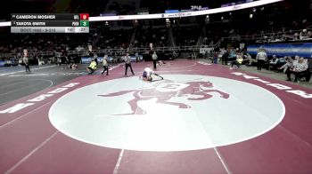 II-215 lbs 5th Place Match - Takota Smith, Pioneer vs Cameron Mosher, Honeoye Falls-Lima