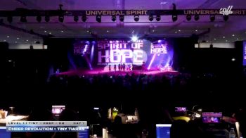 Cheer Revolution - Tiny Tiaras [2026 L1.1 Tiny - PREP - D2 Day 1] 2026 Spirit of Hope Grand Nationals