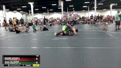 190 lbs Round 5 (8 Team) - Evan Gillespie, Pocono Regional WC vs Xavier Nichols, Headhunters Green