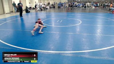60 lbs Finals (8 Team) - Gideon Romano, LSH (LeSueur/Henderson) vs Bryce Miller, St. James