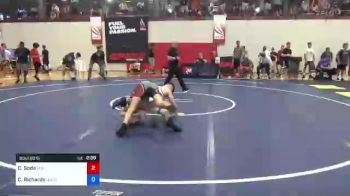 65 kg Round Of 128 - Cameron Soda, Edinboro Regional Training Center vs Carsen Richards, Goodrich Wrestling Club