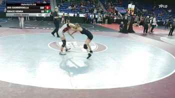 114 lbs Consolation - Ava Gamberdella, Branford vs Grace Kenna, Bedford