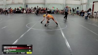 80 lbs Round 1 (8 Team) - Greyson Brown, Team GT vs Kaleb Pollock, Full Circle