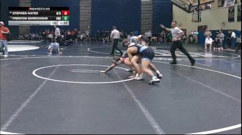 189 lbs Round Of 32 - Stephen Hayek, Mt. Olive vs Preston Burroughs, Northfield Mt. Hermon