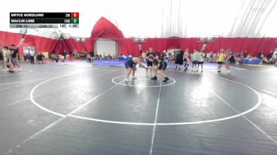 285 lbs Semis & Wb (16 Team) - Bryce Nordlund, Zimmerman vs Maclin Limb, Cameron